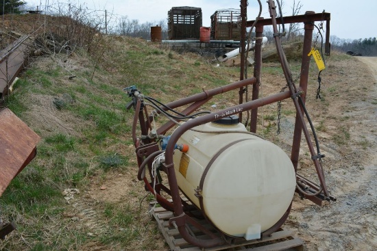 Leinbach Line 3 pt 110 gal Sprayer with Pump and 20' boom