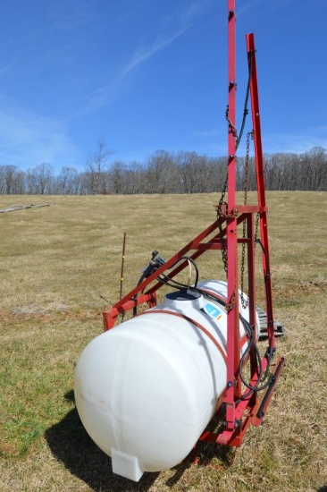 Leinbach 3pt 200 Gal Sprayer with Pump and 21' Boom