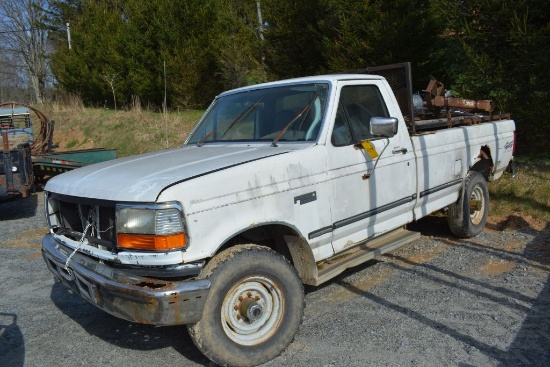 1997 Ford F-250 4x4 Heavy Duty Truck, Manual Trans., 339,330 miles, equippe