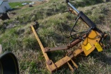 3 pt hydraulic bale unroller