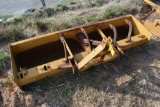 5’ box scraper w/ teeth, 3 pt
