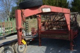 2000 Hurs Goose neck Trailer, 20 ft. (needs floors), 4 ft. drop down beaver
