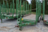 15' x 6' Triple Axle Tree Trailer w/ Removable Stays, No Fenders, Walker Bu