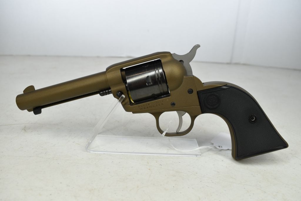 Ruger Wrangler Revolver, NIB, bronze, .22lr, SN-200-242-97 | Guns &  Military Artifacts Handguns & Pistols Revolvers | Online Auctions | Proxibid