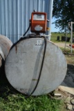 500 Gallon Fuel Tank With Electric Pump Gas