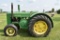 1947 John Deere D Tractor, 16.9-30 Rear Rubber (70%) Weather Checked, Front