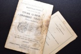 Instructions for Operating Titan 10-20-H Kerosene Tractor by IHC - Original