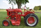 Farmall Cub, WF, with deck mower, SN: C-646, mag system, new mismatched Goo