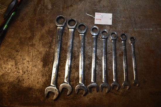 Set of Gear Wrenches 5/16"- 3/4"