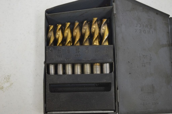 Set of Brass Tipped Drill Bits, Missing 2