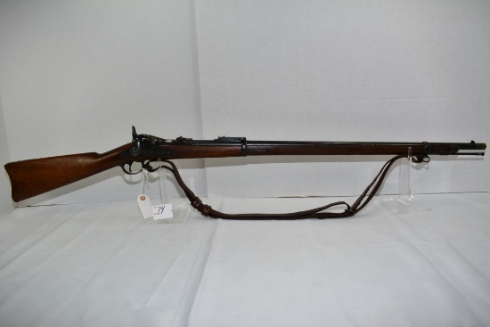 US Springfield 1884, Trap Door Model, 45/70 Cal., Good Wood, With Slang, S/