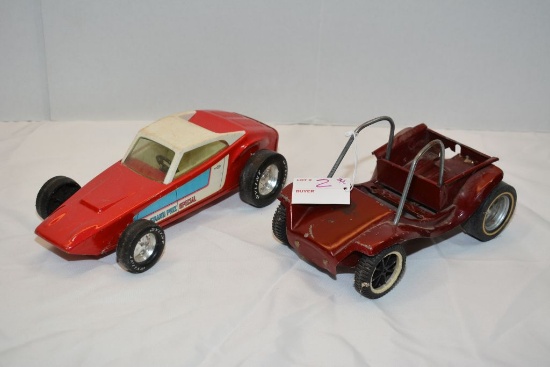 Pair of Nylint Cars - Dune Buggy and Grand Prix Racer