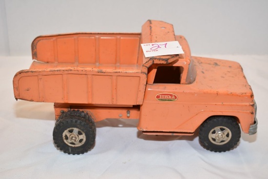 Tonka Orange Colored Dump Truck w/ Manual Dump