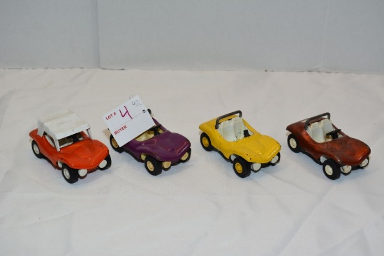 Group of 4: Tonka Small Cars