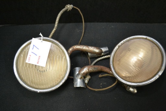 1929 Buick Cowl Lights with Lens
