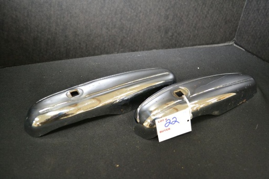 Pair of 1939 Plymouth Chrome Bumper Guards