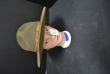 Drill Instructor Hat w/mannegquin head included
