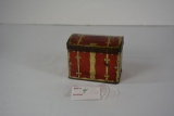 Small, tin Tea Box Trunk, The Consolidated Tea Co.
