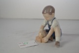 B&G Porcelain Figurine of Boy and Blocks, 3306E7