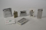 Magan Vintage Battery Operated Lighter, 1 - Park Lighter, 1 - Miniature Pull Strike Lighter, 1 - Kre