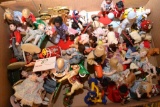 1 - Box of Miniature Doll House Children & Ornaments