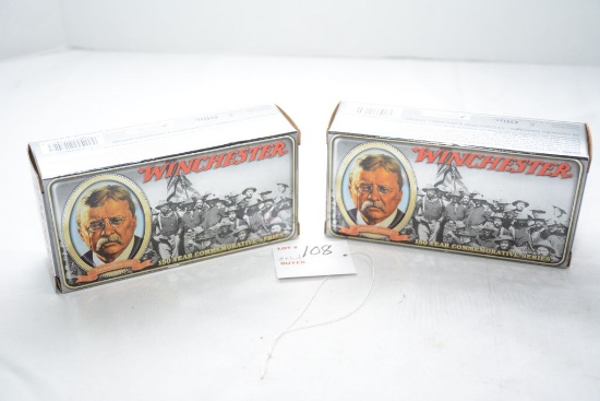 Winchester 150yr Commemorative series .45 Colt, 250gr, LFN, 2 boxes, qty 2