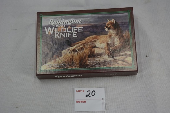 Remington 2001 Wildlife Knife, 1 of 1500,