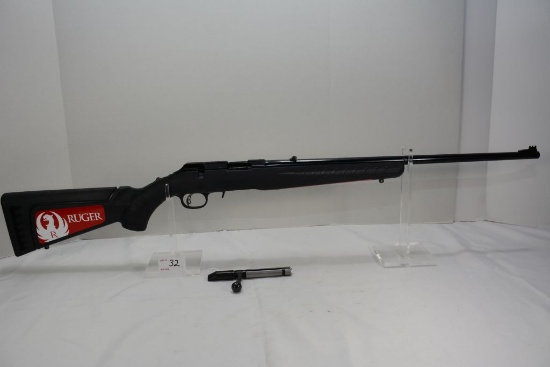 Ruger American Rifle, .17HMR, 22 inch barrel, open sights w/with High Vis front, ANIB,  s/n 835-3427