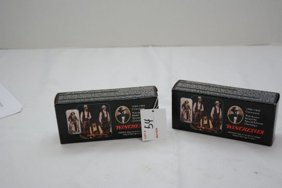 Winchester 1894-1994 Centennial Model 94 Special Edition Cartridges, .30-30 ammo, 2 boxes, qty 2