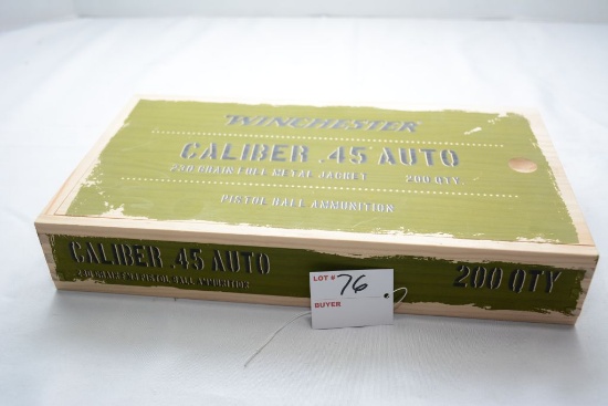 Winchester, .45ACP, 230gr FMJ, 200 rounds