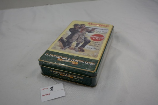 Remington .22LR Ammunition + Playing cards Collectible, 400 total rounds