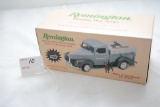 Remington Ertl Black and Tan Hound, 1st in series, 1940 Ford Pickup with Dog Kennel, 1996