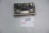 Kansas Chapter NWTF Belt Buckle 1996 #174