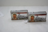 Winchester Commemorative Theodore Roosevelt, .45 Colt ammo, 250gr LRN, 2 boxes, qty2
