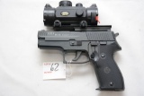 RWS Germin Sig 225/P6 CO2 Pellet Pistol, .177cal with BSA red dot sight, used excellent condition