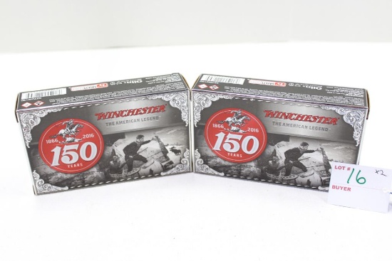 Winchester 150 Years Ammo Series, x2 boxes .270 Winchester, 150gr PP, 20rds each box