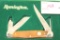 Remington 100th Anniversary Autoloading Shotgun LTD Edition Knife, 1905-2005,  R-24 ANIB
