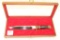 Kershaw Golden Bear Knife w/display case, 15.25