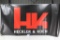 Heckler & Koch vinyl banner, grommeted, 4'x2' NEW