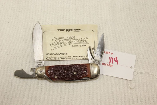 Remington Bullet Knife, "The Trailhand", R3843, 1996 ANIB