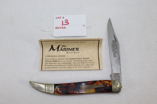 Remington Bullet Knife, "The Mariner", 2001, R1615T