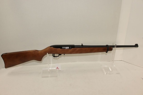 Ruger 10/22 Carbine, blued, hardwood stock, .22LR, s/n 0020-08289 ANIB