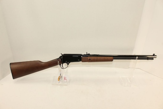 Henry Pump Action Rifle, .22LR, Octagon Barrel, walnut stock and forend, s/n P48732T, ANIB