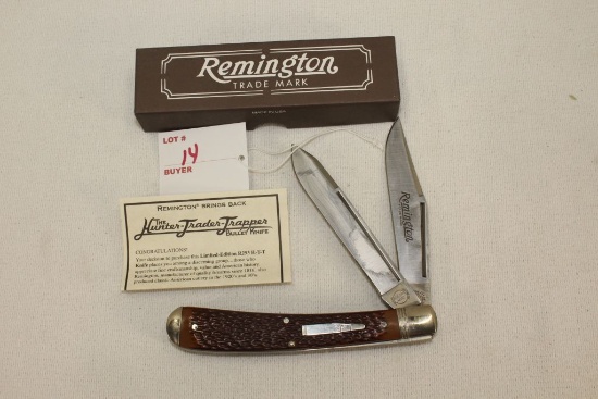 Remington Bullet Knife, "The Hunter-Trader-Trapper.", 1998, R293