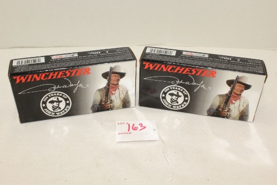 Winchester "100 Years of John Wayne", .30-30cal, 150gr PP,  x2 boxes 20rds each, "Duke" stamped on b