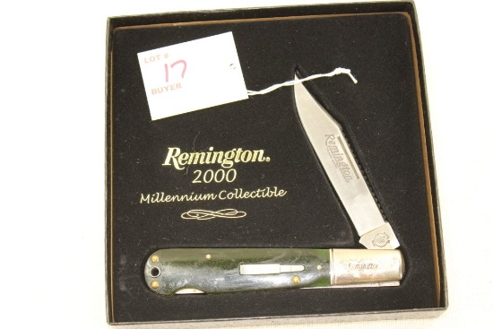 Remington Bullet Knife, "2000 Millenium Collectible", 2000, R1630