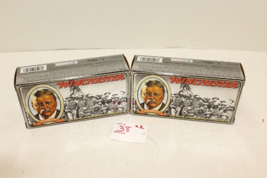 Winchester, "150 year Commemorative Series", "Theodore Roosevelt", .45 Colt, 250gr LFN, "Roosevelt"