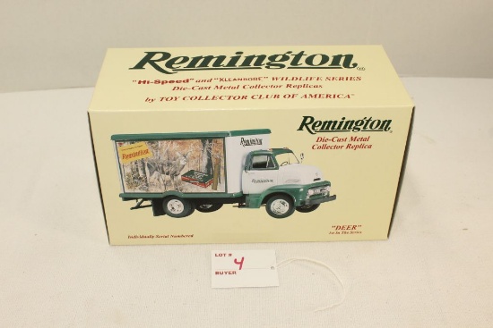 Remington Hi Speed & Kleanbore "Wildlife Series" Die Cast Metal Collector truck, "Deer", 1st in Seri