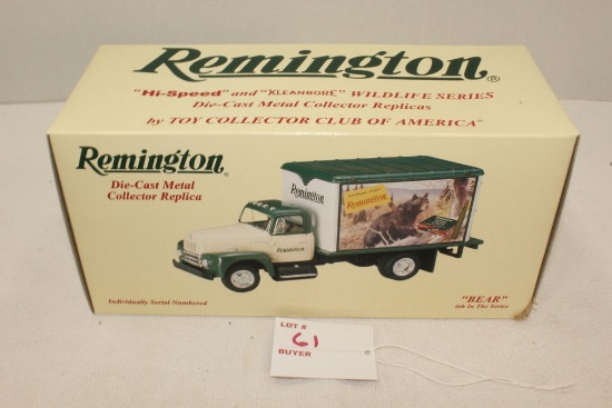 Remington Die Cast Metal Collector Replica, '57 International Dry Goods Van, 1:34 scale, "Bear", 4th
