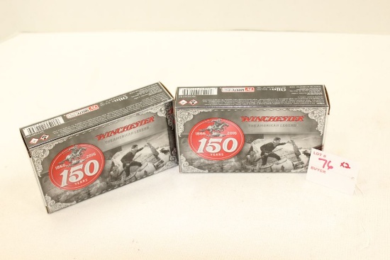 Winchester 150th Anniversary, .270 Winchester, 150gr PP, x 2 boxes of 20rds each